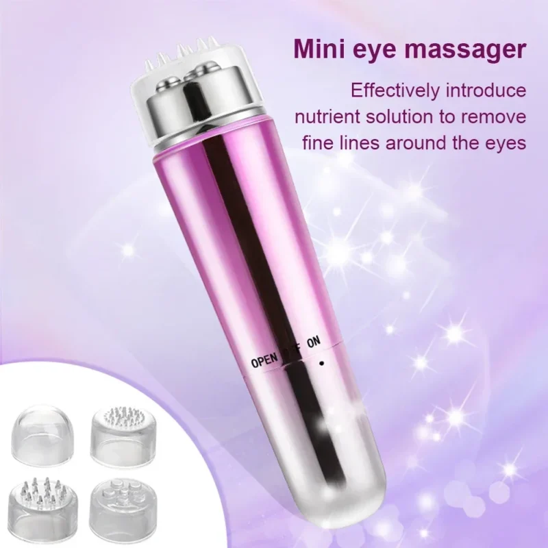 Eye Massager Wand Vibrating Massager Remove Eye Bags Eye Massage Tool Skin Care Product Absorption Eye Lift Wand for Eye Fatigue - Image 5