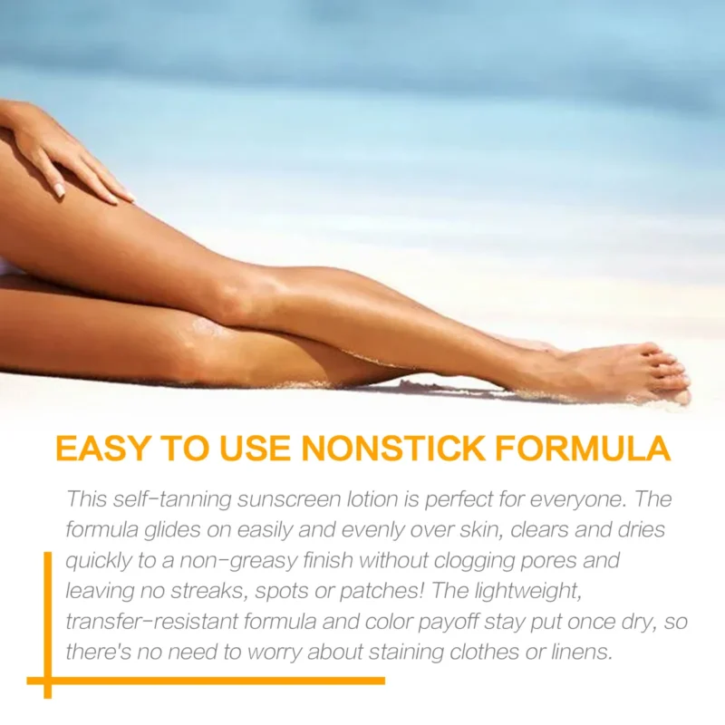Sunscreen Cream Hyaluronic Acid Skin Protective Facial Moisturizer Whi-ten Waterproof Refreshing Water Anti-Ag-ing Oil-control - Image 6