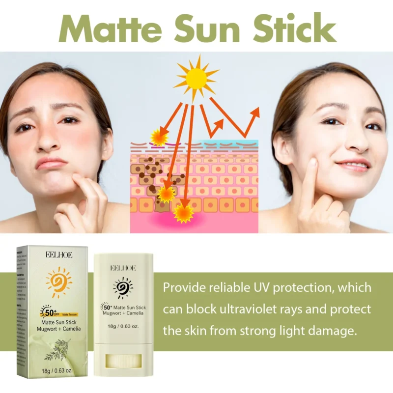 18g Face Sunscreen Refreshing Oil Control Cream Isolate Ultraviolet SPF 50+ Sun Cream Moisturize Face Care - Image 4