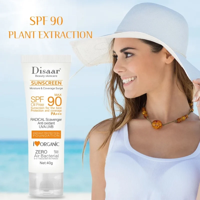 Body Whitening Sun Cream Sunscreen Facial Solar Blocker Moisturizing Refreshing Not Greasy Protector Solar SPF50/90 Skin Care - Image 6